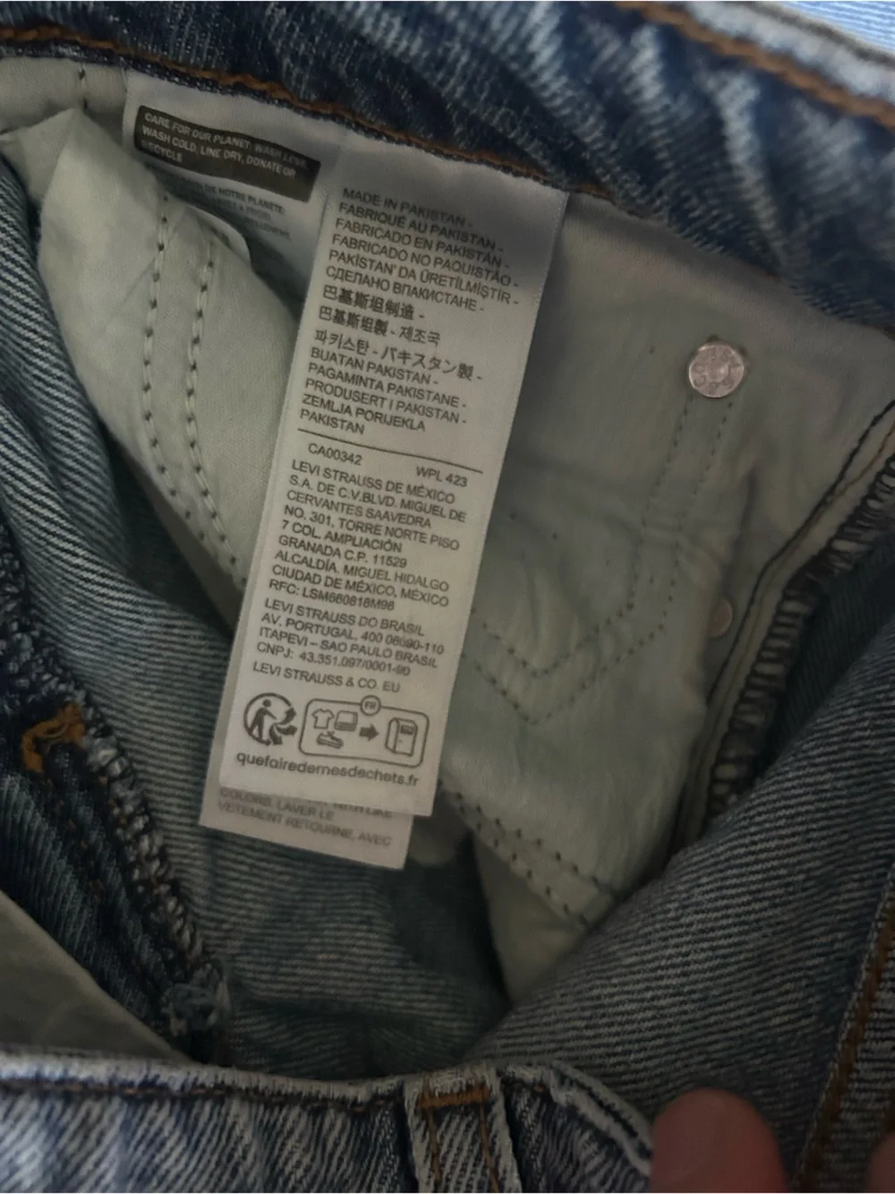 Levi’s Superlow Loose Wide-Leg Distressed Jeans Y2K inspired W24 L32